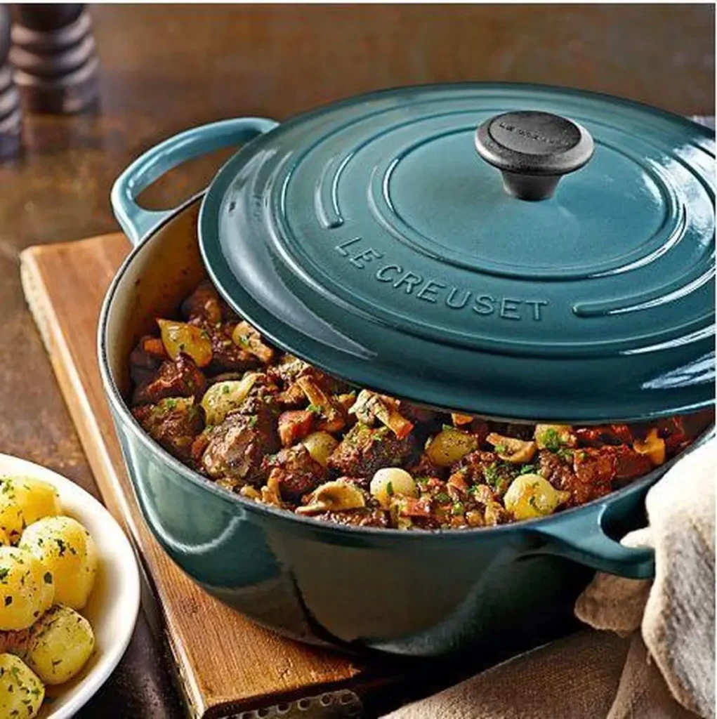 le creuset braadpan signature deap teal